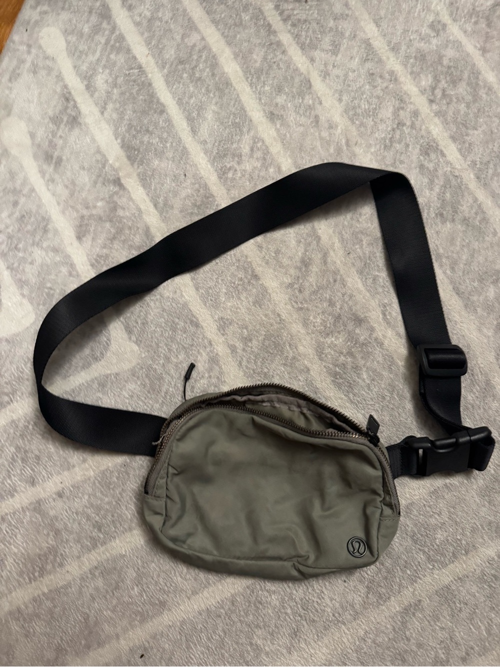 Lululemon Olive Green Crossbody Belt Bag